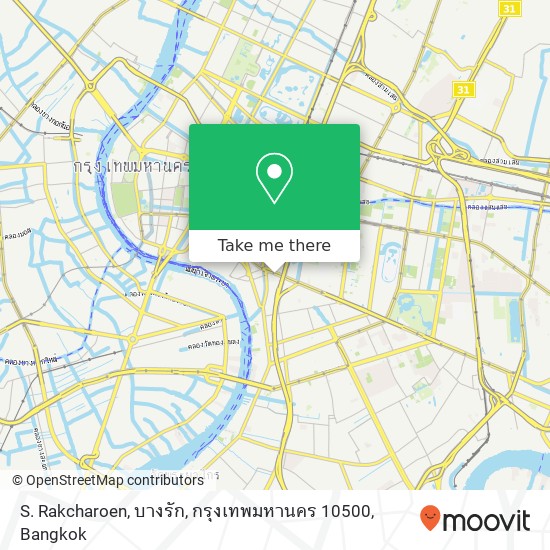 S. Rakcharoen, บางรัก, กรุงเทพมหานคร 10500 map