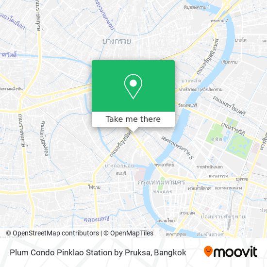 Plum Condo Pinklao Station by Pruksa map