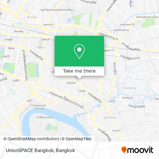 UnionSPACE Bangkok map