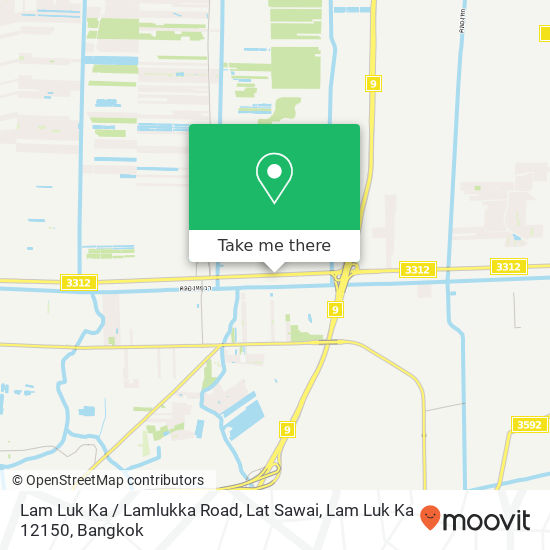Lam Luk Ka / Lamlukka Road, Lat Sawai, Lam Luk Ka 12150 map