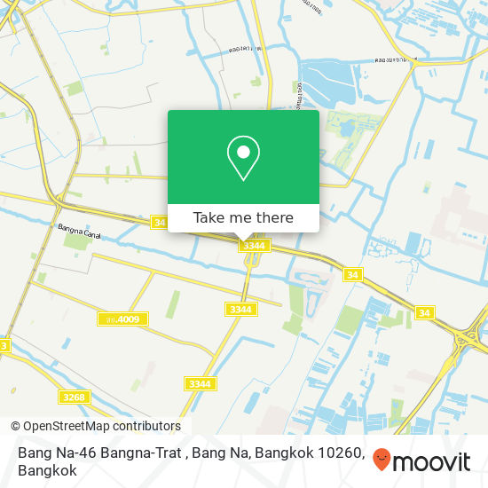 Bang Na-46 Bangna-Trat , Bang Na, Bangkok 10260 map