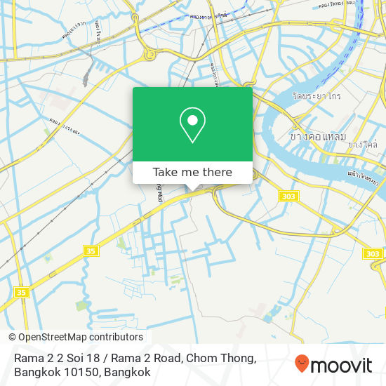 Rama 2 2 Soi 18 / Rama 2 Road, Chom Thong, Bangkok 10150 map