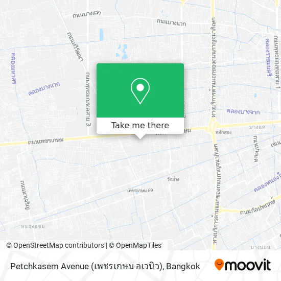 Petchkasem Avenue (เพชรเกษม อเวนิว) map