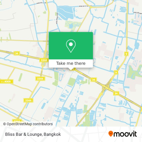 Bliss Bar & Lounge map