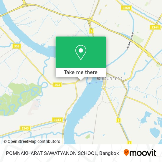 POMNAKHARAT SAWATYANON SCHOOL map