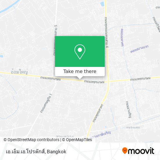 เอ.เอ็ม.เอ.โปรดักส์ map