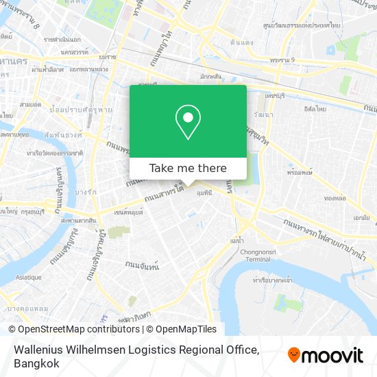 Wallenius Wilhelmsen Logistics Regional Office map