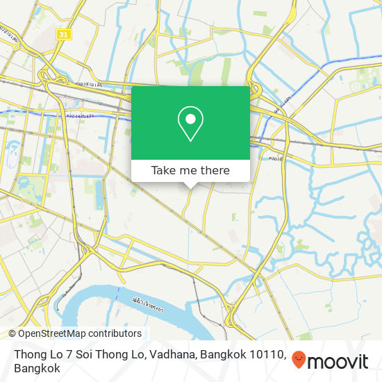 Thong Lo 7 Soi Thong Lo, Vadhana, Bangkok 10110 map