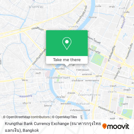 Krungthai Bank Currency Exchange (ธนาคารกรุงไทย แลกเงิน) map