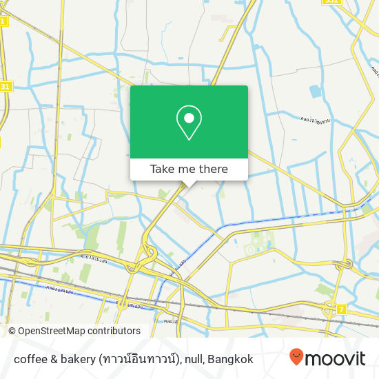 coffee & bakery (ทาวน์อินทาวน์), null map