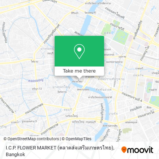 I.C.P. FLOWER MARKET (ตลาดส่งเสริมเกษตรไทย) map