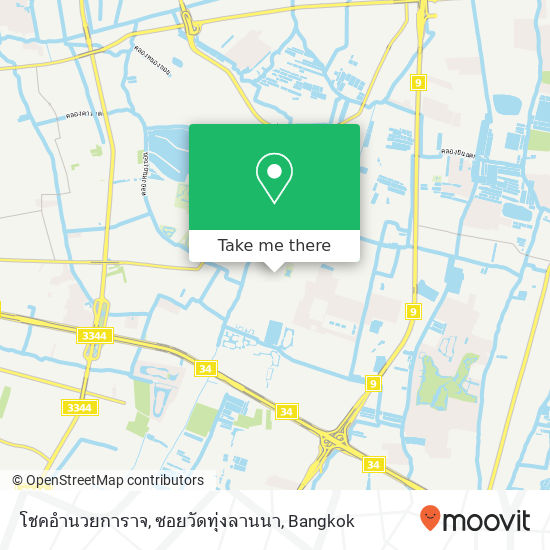 โชคอำนวยการาจ, ซอยวัดทุ่งลานนา map