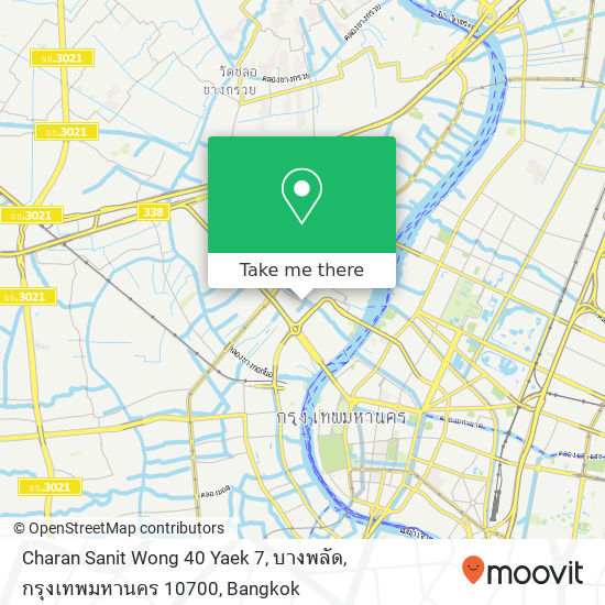 Charan Sanit Wong 40 Yaek 7, บางพลัด, กรุงเทพมหานคร 10700 map