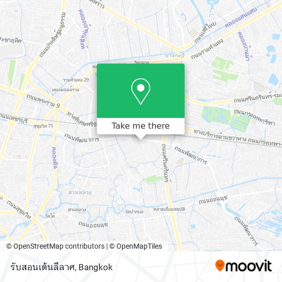 รับสอนเต้นลีลาศ map