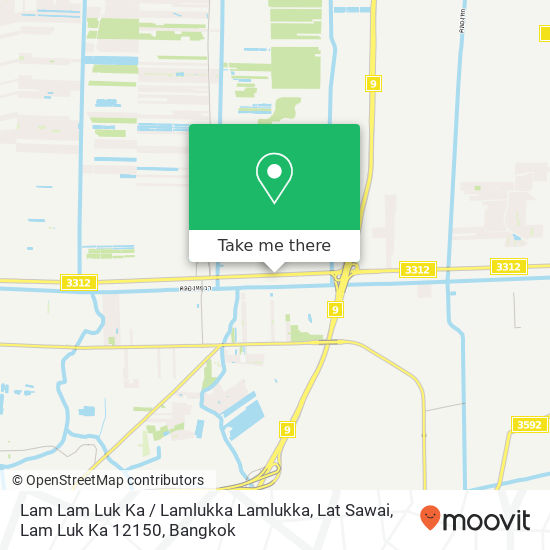 Lam Lam Luk Ka / Lamlukka Lamlukka, Lat Sawai, Lam Luk Ka 12150 map