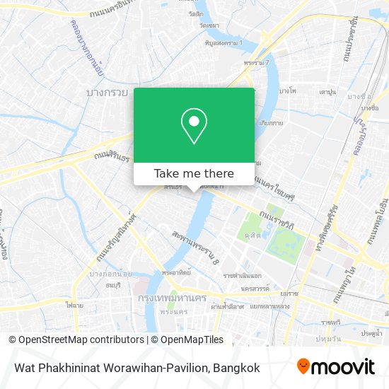 Wat Phakhininat Worawihan-Pavilion map