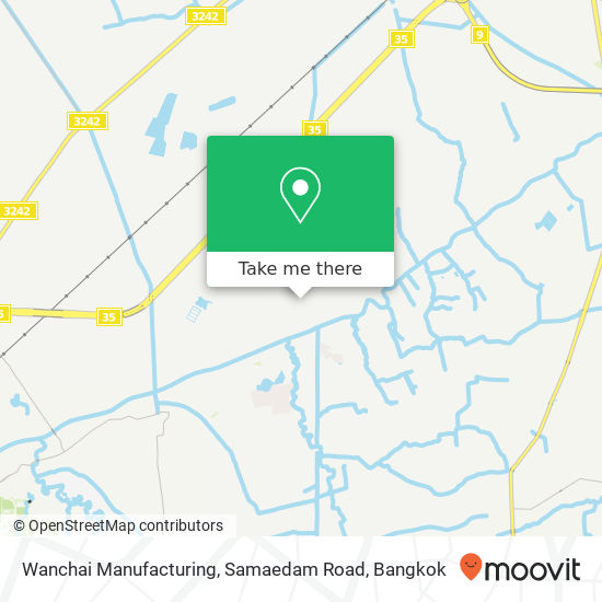 Wanchai Manufacturing, Samaedam Road map