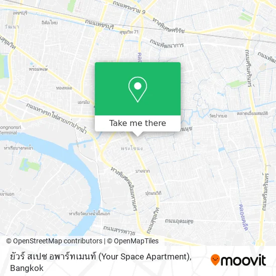 ยัวร์ สเปซ อพาร์ทเมนท์ (Your Space Apartment) map