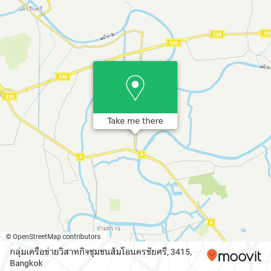 กลุ่มเครือข่ายวิสาหกิจชุมชนส้มโอนครชัยศรี, 3415 map