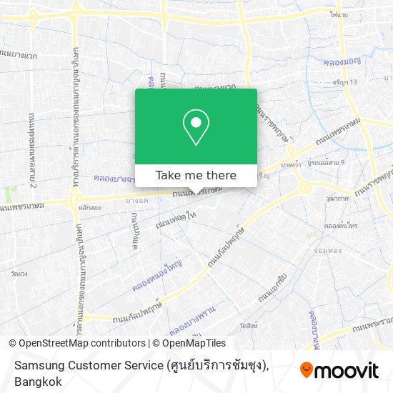 Samsung Customer Service (ศูนย์บริการซัมซุง) map