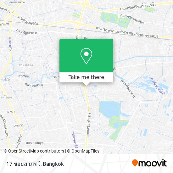 17 ซอยลาภทวี map