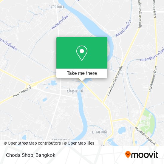 Choda Shop map