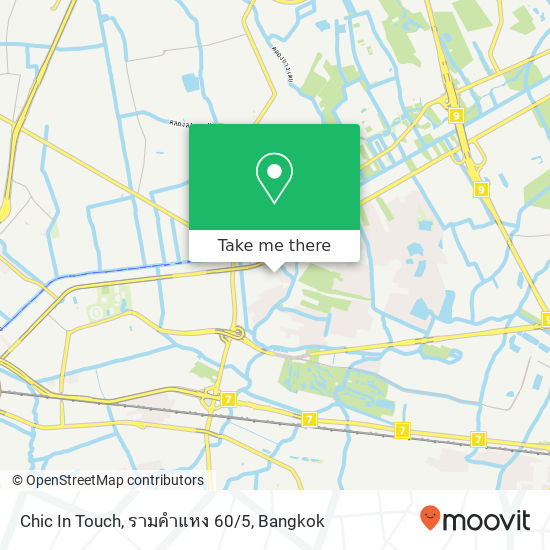 Chic In Touch, รามคำแหง 60/5 map