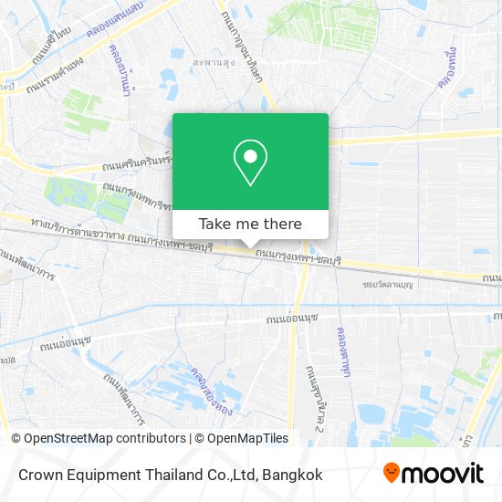 Crown Equipment Thailand Co.,Ltd map