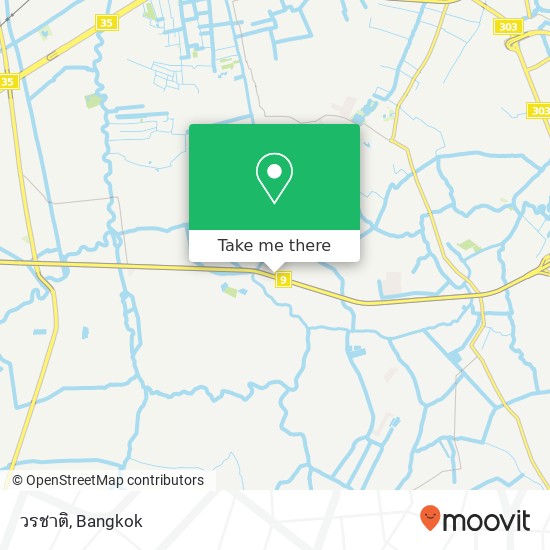 วรชาติ, ทุ่งครุ, ทุ่งครุ 10140 map