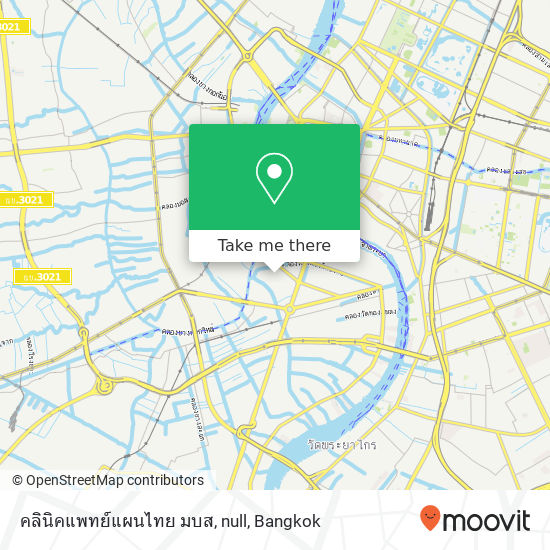 คลินิคแพทย์แผนไทย มบส, null map