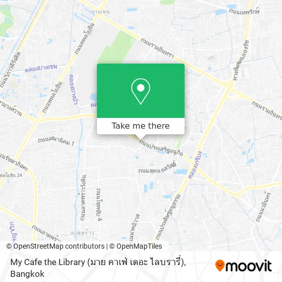My Cafe the Library (มาย คาเฟ่ เดอะ ไลบรารี่) map
