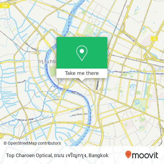 Top Charoen Optical, ถนน เจริญกรุง map