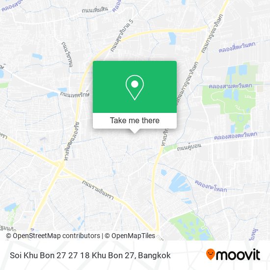 Soi Khu Bon 27 27 18 Khu Bon 27 map