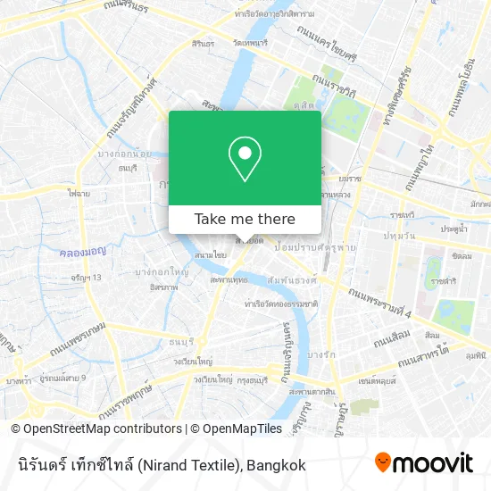 นิรันดร์ เท็กซ์ไทล์ (Nirand Textile) map