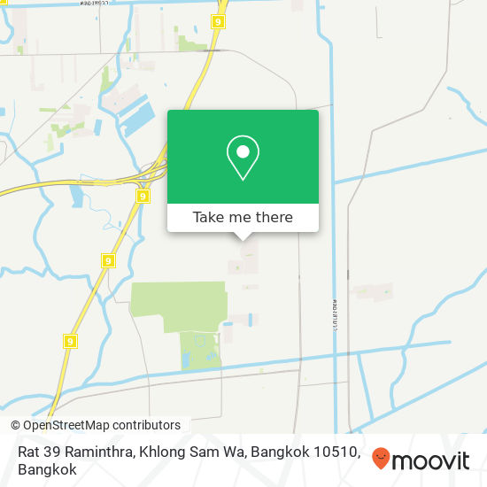 Rat 39 Raminthra, Khlong Sam Wa, Bangkok 10510 map