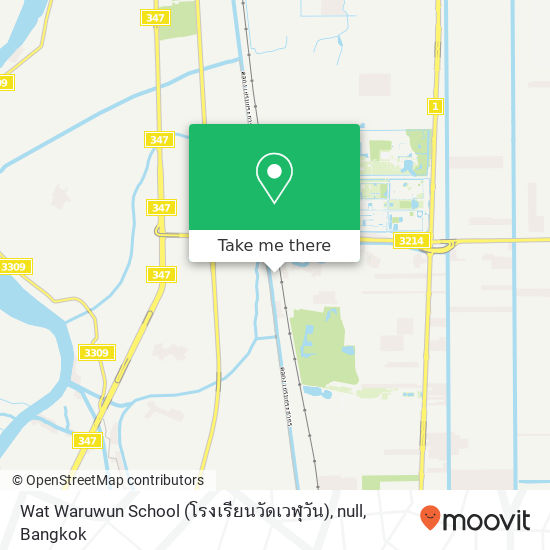 Wat Waruwun School (โรงเรียนวัดเวฬุวัน), null map