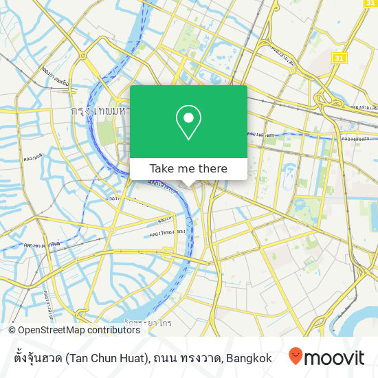 ตั้งจุ้นฮวด (Tan Chun Huat), ถนน ทรงวาด map