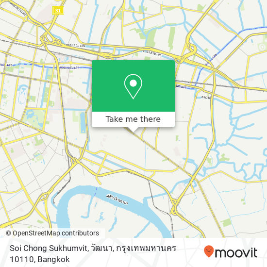 Soi Chong Sukhumvit, วัฒนา, กรุงเทพมหานคร 10110 map