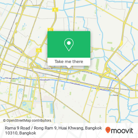 Rama 9 Road / Rong Ram 9, Huai Khwang, Bangkok 10310 map