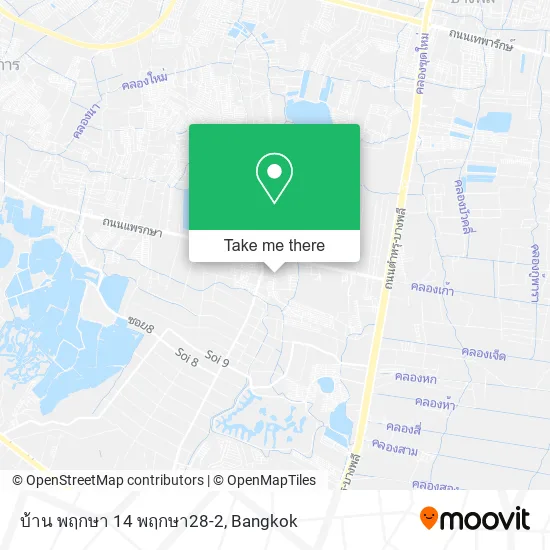 บ้าน พฤกษา 14 พฤกษา28-2 map