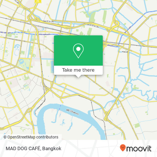 MAD DOG CAFÉ map