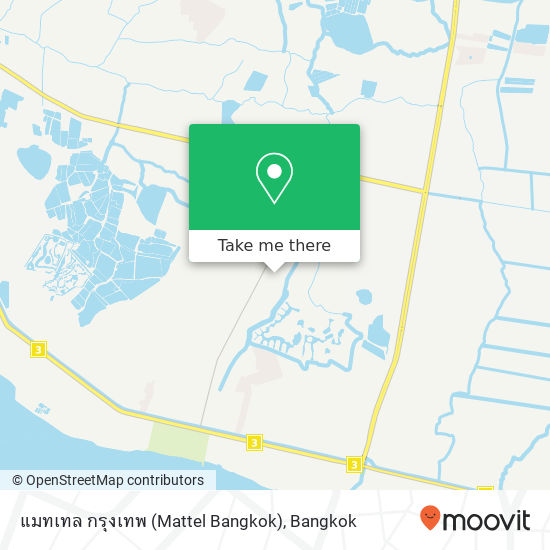 แมทเทล กรุงเทพ (Mattel Bangkok), ถนนเอ็ม 2 (M-2 Road) map