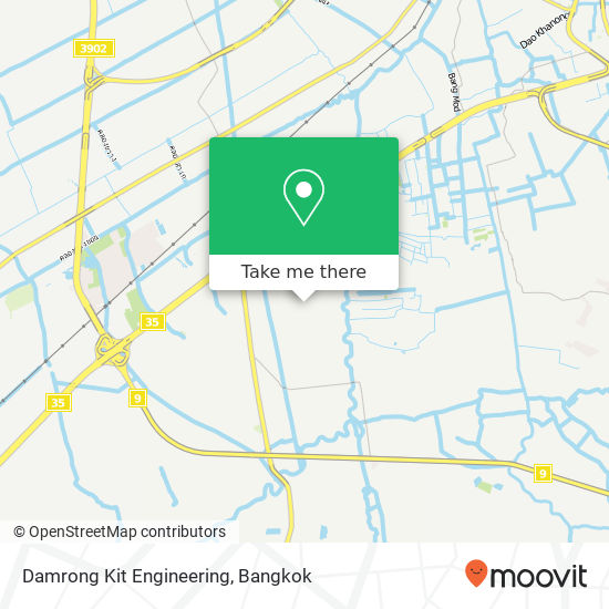Damrong Kit Engineering map