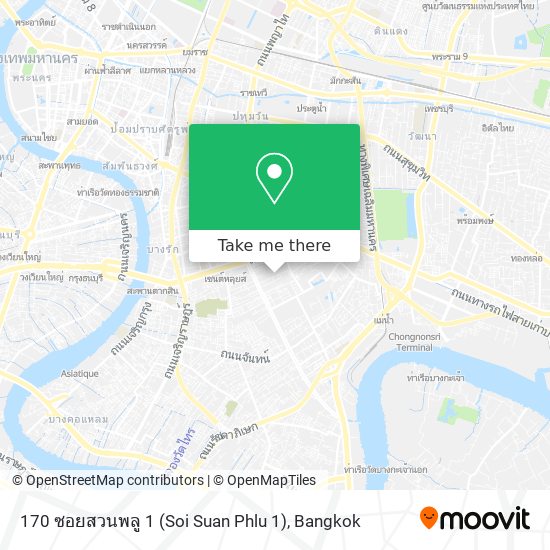 170 ซอยสวนพลู 1 (Soi Suan Phlu 1) map