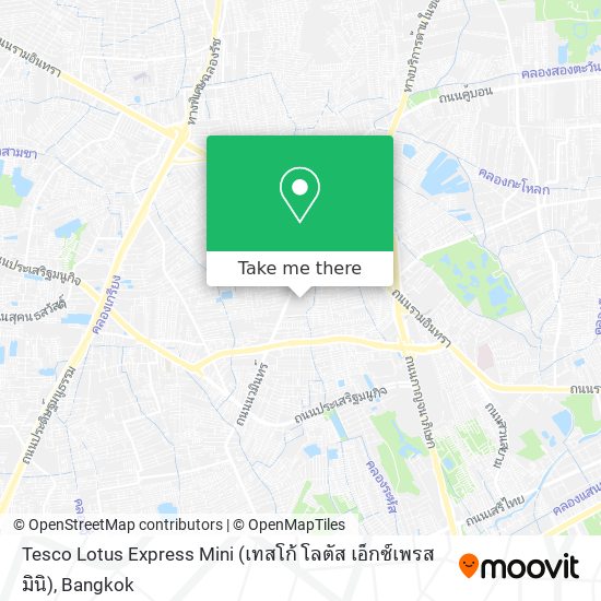 Tesco Lotus Express Mini (เทสโก้ โลตัส เอ็กซ์เพรส มินิ) map