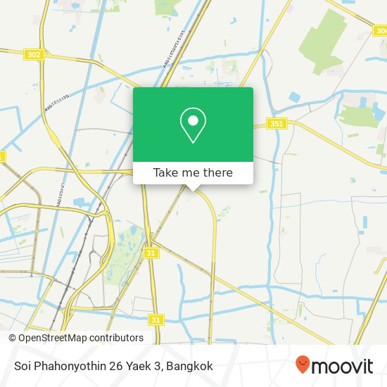 Soi Phahonyothin 26 Yaek 3 map