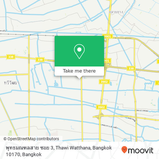 พุทธมณฑลสาย ซอย 3, Thawi Watthana, Bangkok 10170 map