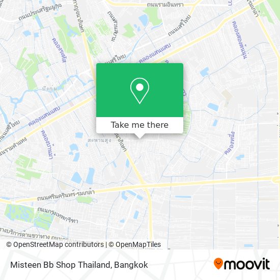 Misteen Bb Shop Thailand map