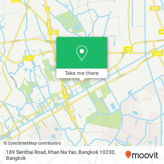 189 Serithai Road, Khan Na Yao, Bangkok 10230 map