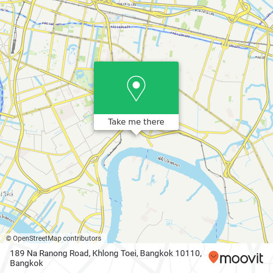 189 Na Ranong Road, Khlong Toei, Bangkok 10110 map